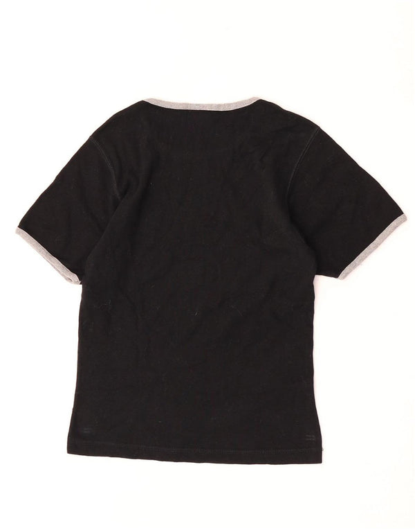 Tricou Champion pentru femei Top UK 12 Medium Black Bumbac