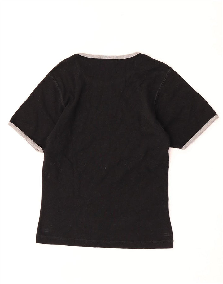 Tricou Champion pentru femei Top UK 12 Medium Black Bumbac