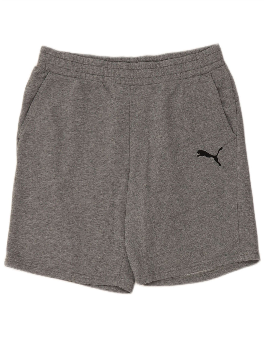 Pantaloni scurți sport Puma pentru bărbați, mari, gri, bumbac