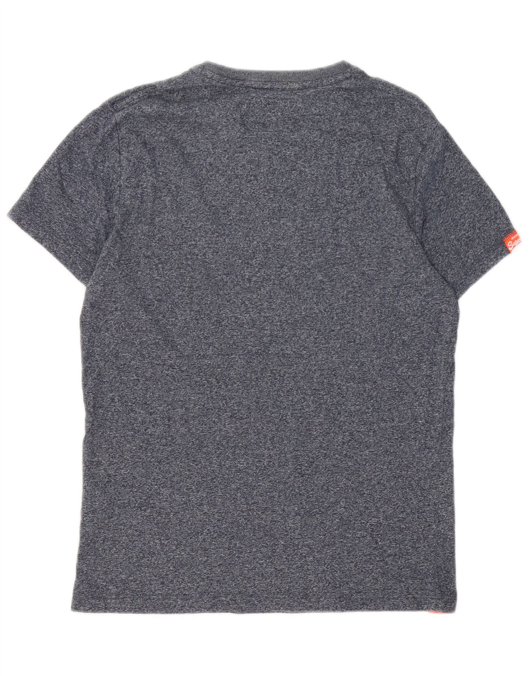 Tricou pentru bărbați Superdry Top mic din bumbac cu pete albastru bleumarin