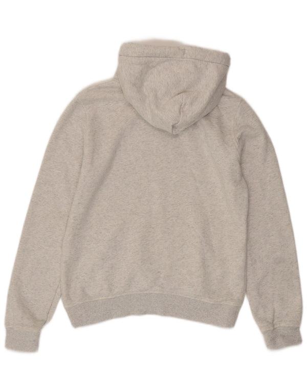 Jack Wills Pulover supradimensionat cu glugă cu grafic pentru femei UK 6 XS, gri pete