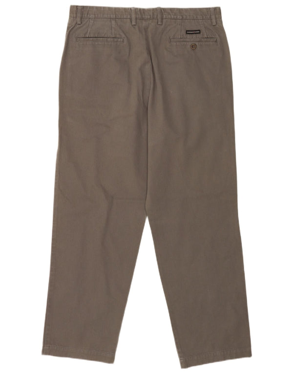 Pantaloni chino drepți pentru bărbați Marlboro Classics EU 54 2XL W36 L29 gri