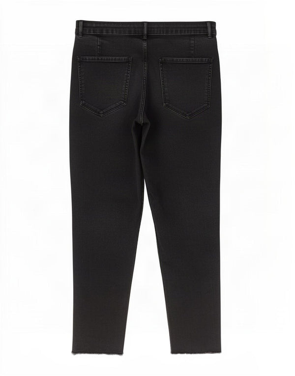 Blugi Capri Skinny Trafaluc pentru Damă Zara EU 44 XL W34 L23 Negri