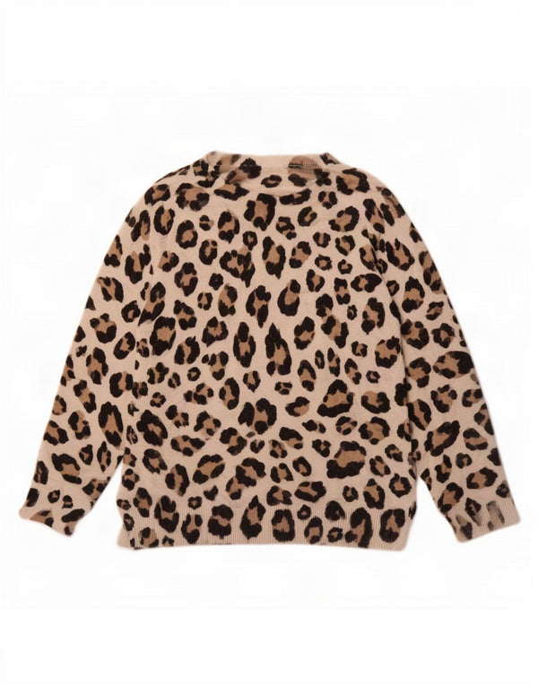 Pulover pentru femei Marks & Spencer cu gâtul cu barca UK 12 Medium Off White