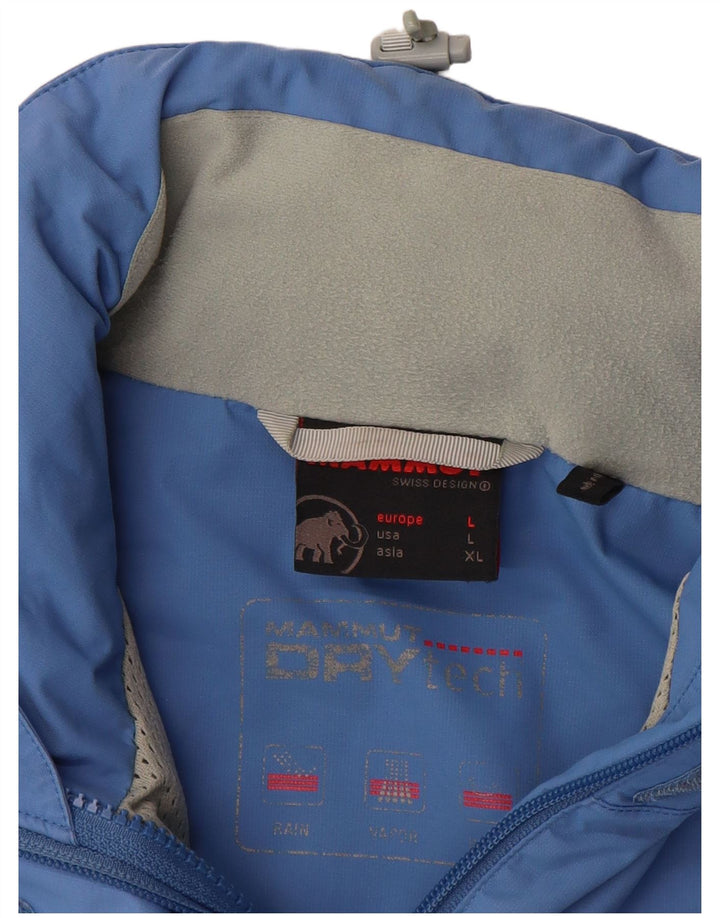 Jachetă de ploaie cu glugă pentru femei Mammut UK 16 Large Blue