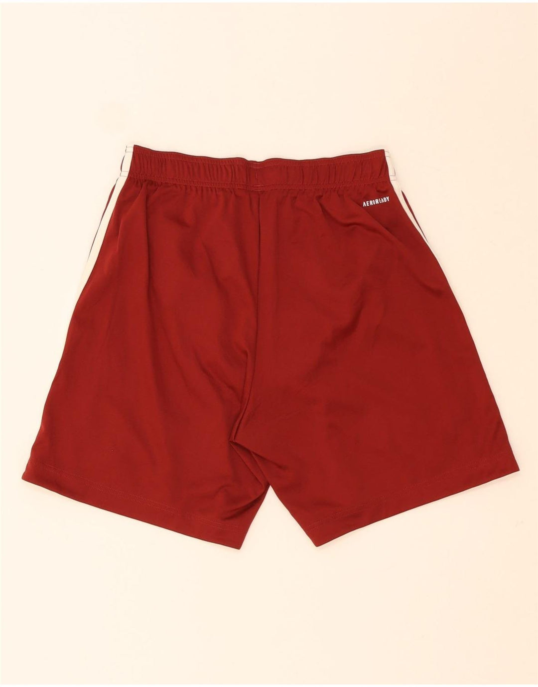 Pantaloni scurți sport Adidas pentru bărbați Arsenal, poliester mediu burgundă