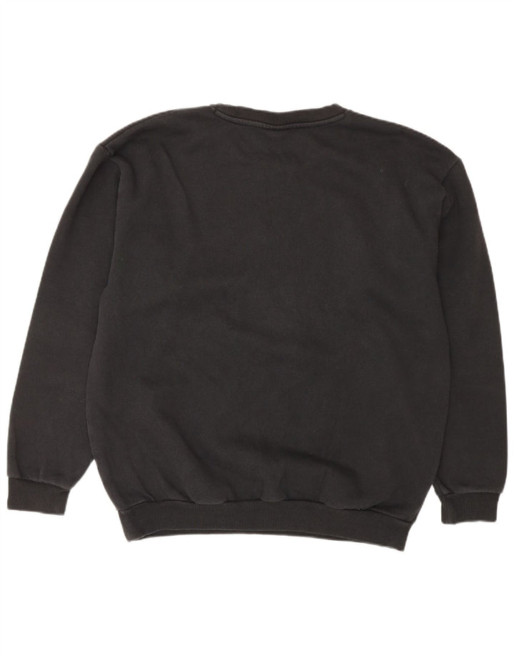 Pulover PUMA pentru femei, cu formă lentă, cu grafică, UK 12 Medium Negru