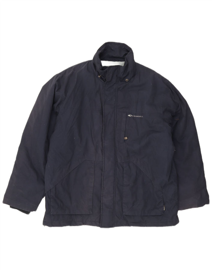 Jachetă Windbreaker O'Neill pentru bărbați cu grafică UK 40, mare, bleumarin, color block
