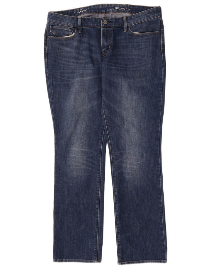 Blugi drepti pentru femei LEVI'S W32 L31 albastru