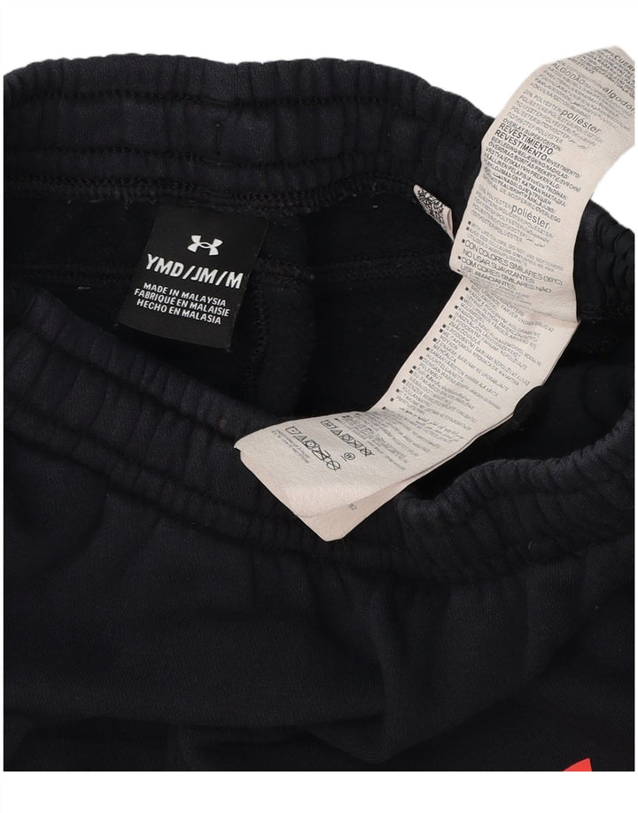 Pantaloni de trening Under Armour Băieți Joggeri 9-10 Ani Bumbac Negru Mediu