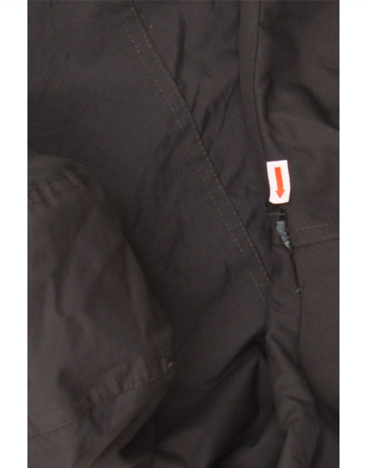 SUPERDRY jachetă de vânt pentru femei cu glugă, UK 18 XL, nailon negru