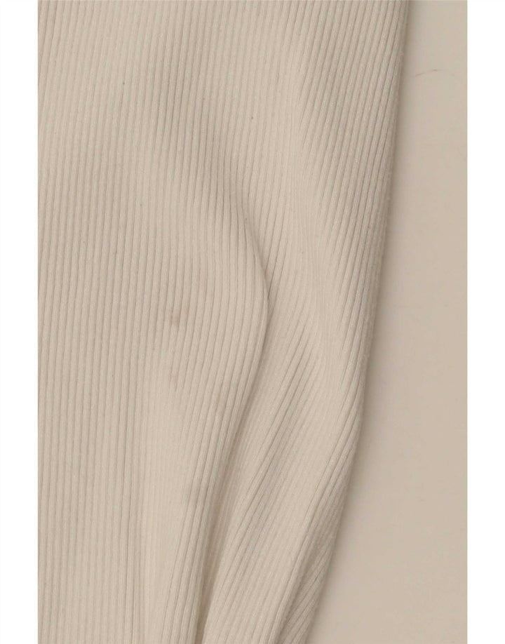 Vest Vest Top Femei Zara UK 8 Small White Viscose