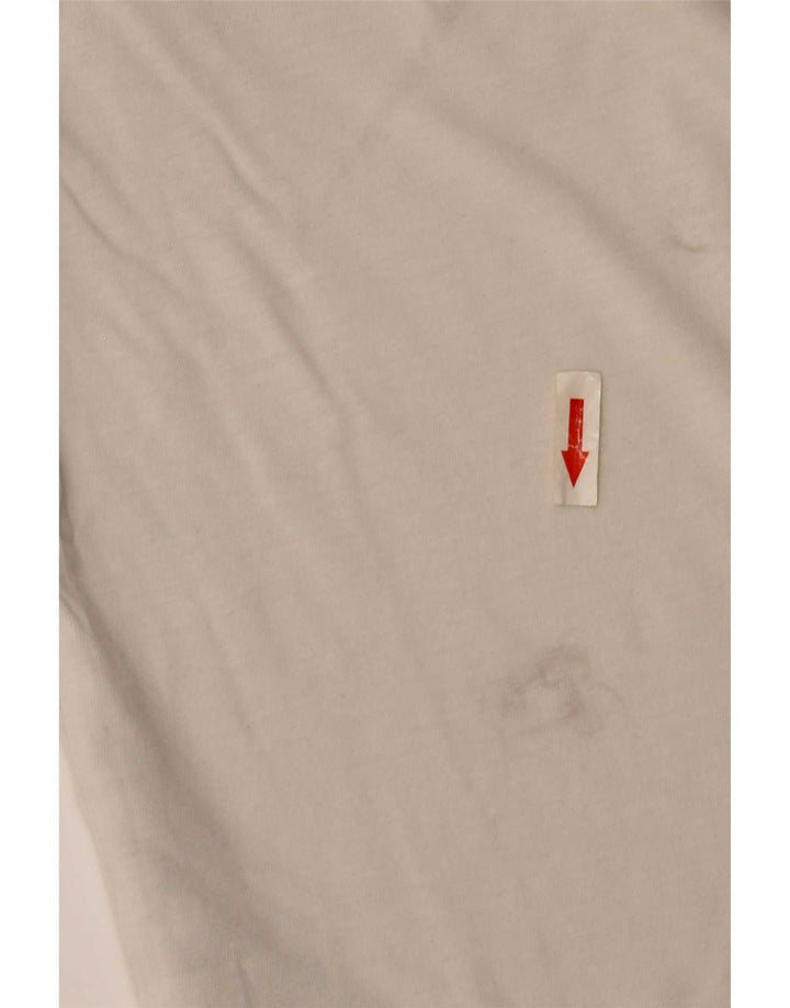 Tricou grafic Levi's pentru femei Top UK 14 Medium White Bumbac