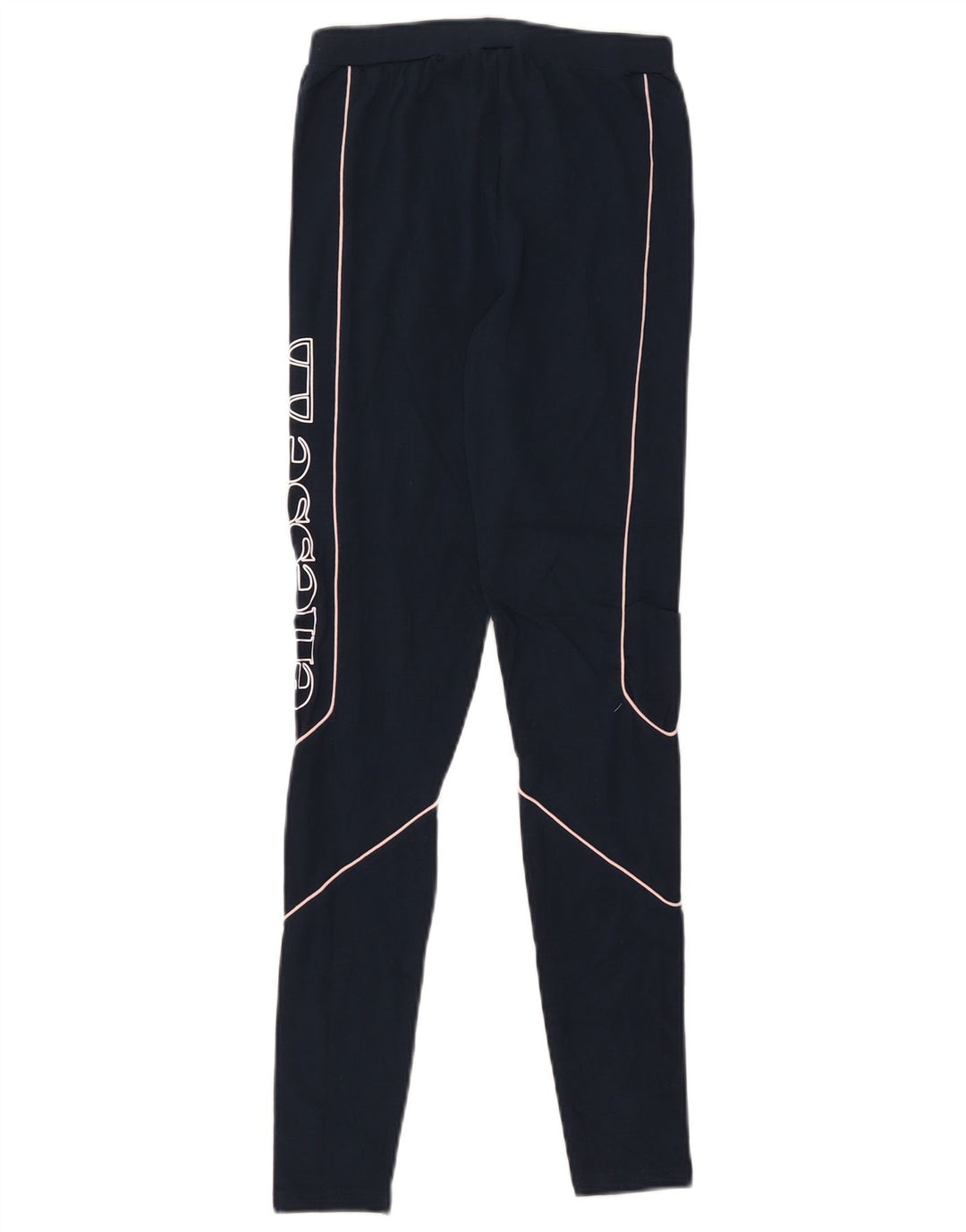 Leggings cu grafic pentru femei Ellesse UK 8 mici, albastru bleumarin, bumbac