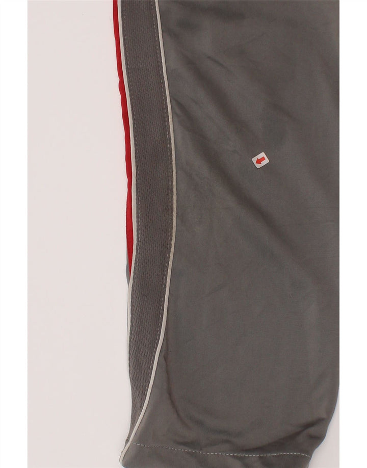 Pantaloni de trening Puma pentru băieți 4-5 ani, gri, poliester color bloc