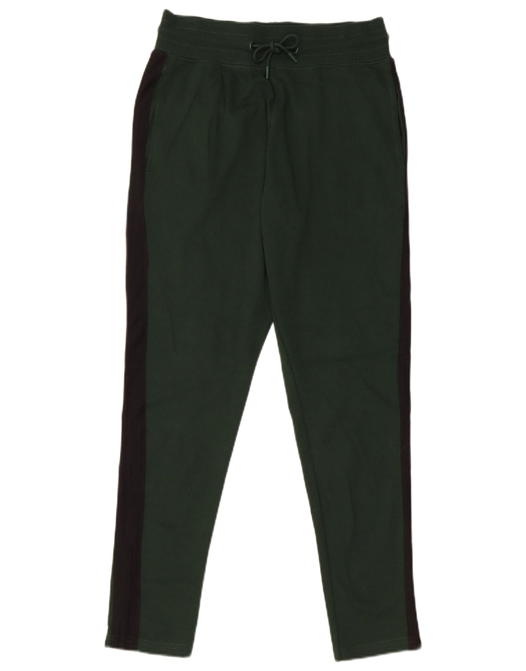 Pantaloni de trening pentru bărbați Zara, mici, verzi, bumbac color bloc