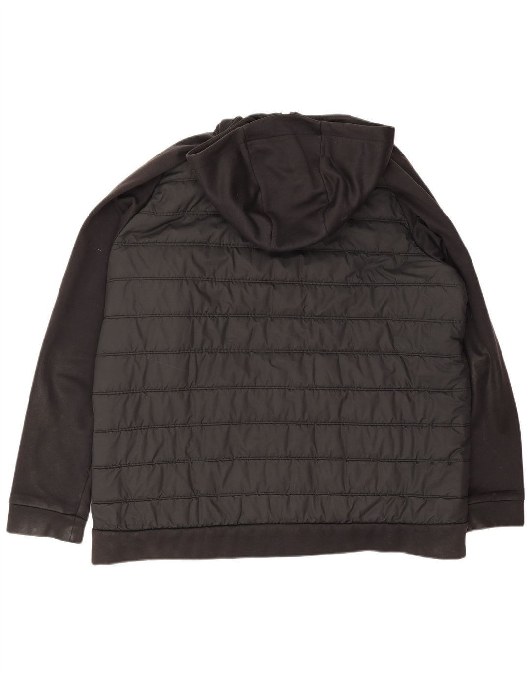 Jachetă căptușită cu glugă Nike pentru bărbați UK 44 2XL Poliester negru