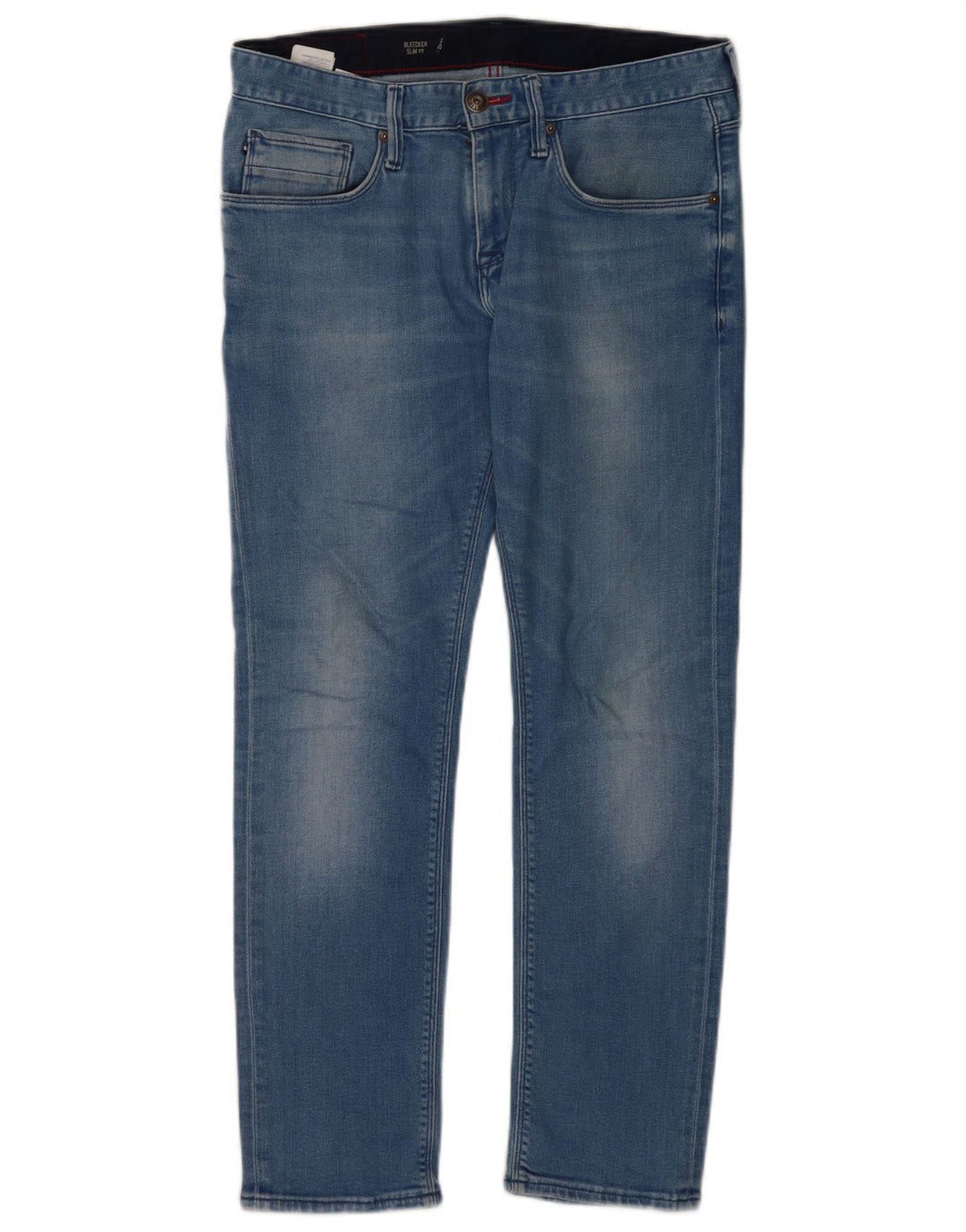 Blugi pentru bărbați Tommy Hilfiger Bleecker Slim W32 L30 Bumbac albastru