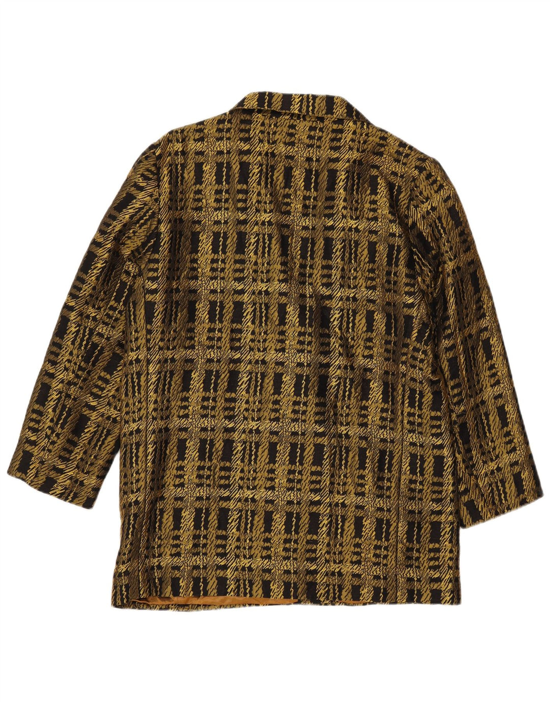 Jachetă vintage pentru femei la dublu piept, UK 16, cu carouri mari