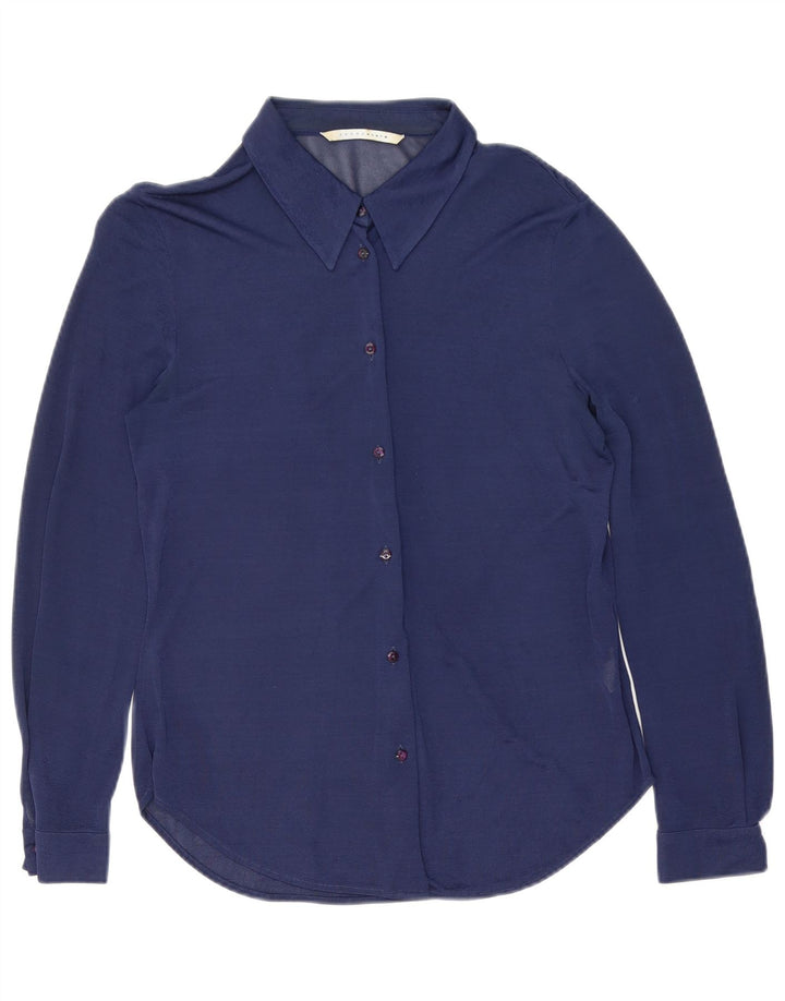 Bluză cămașă pentru femei Penny Black UK 14 Medium Bleumarin