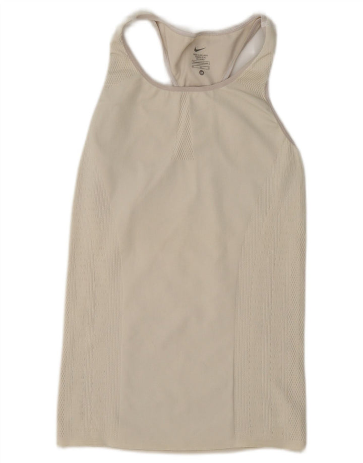 Vestă pentru femei Nike UK 12 Medium Off White