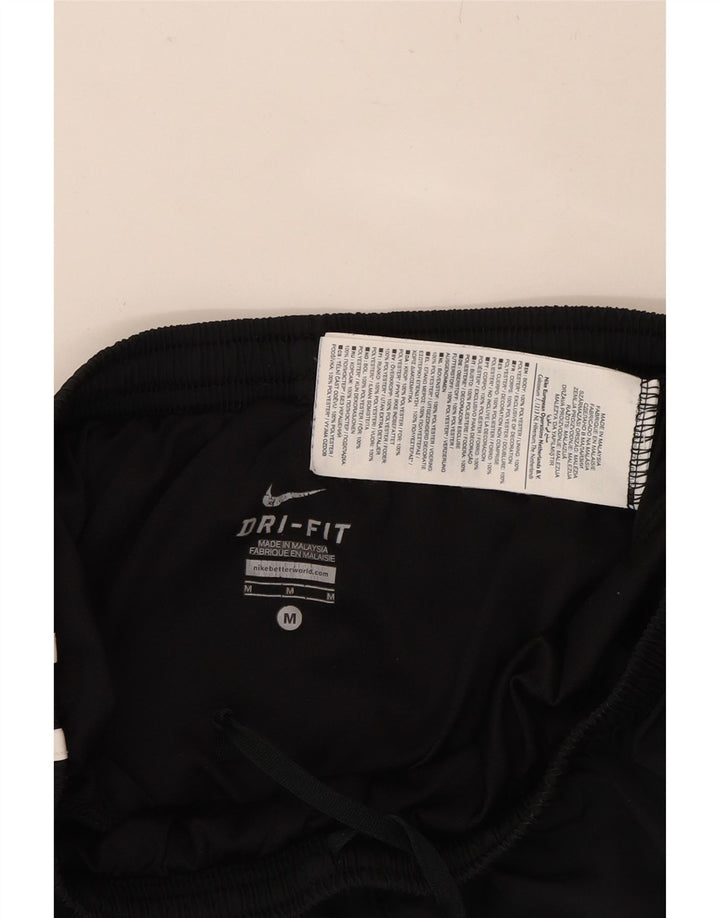 NIKE Womens Dri Fit Sport Shorts UK 12 Medium  Black Polyester Vintage Nike and Second-Hand Nike from Messina Hembry 
