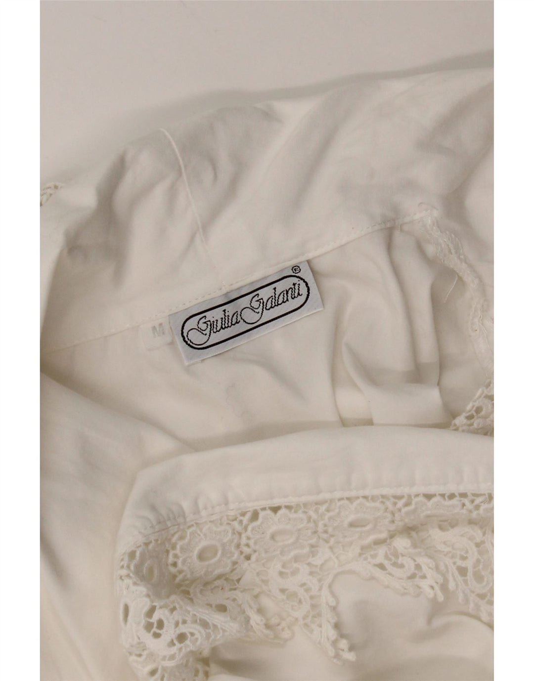 Bluză cămașă pentru femei Giulia Galanti UK 14 Medium White