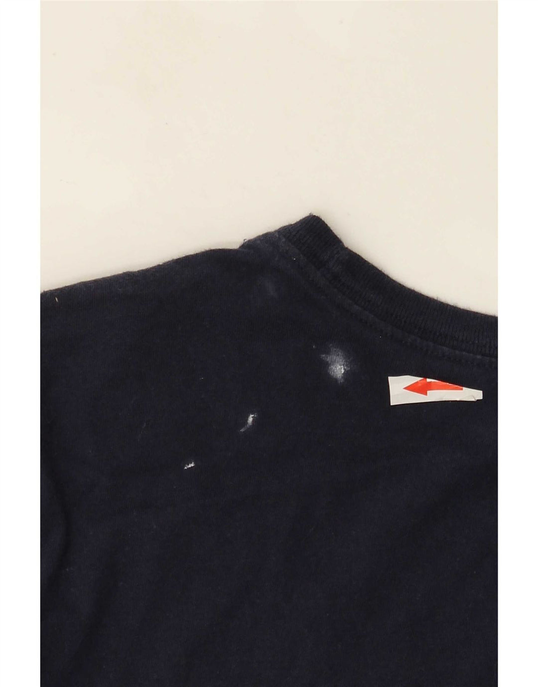 Tricou cu croi atletic Nike pentru bărbați Top mic din bumbac bleumarin