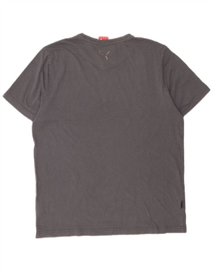 Tricou grafic Puma pentru bărbați Top mare bumbac gri