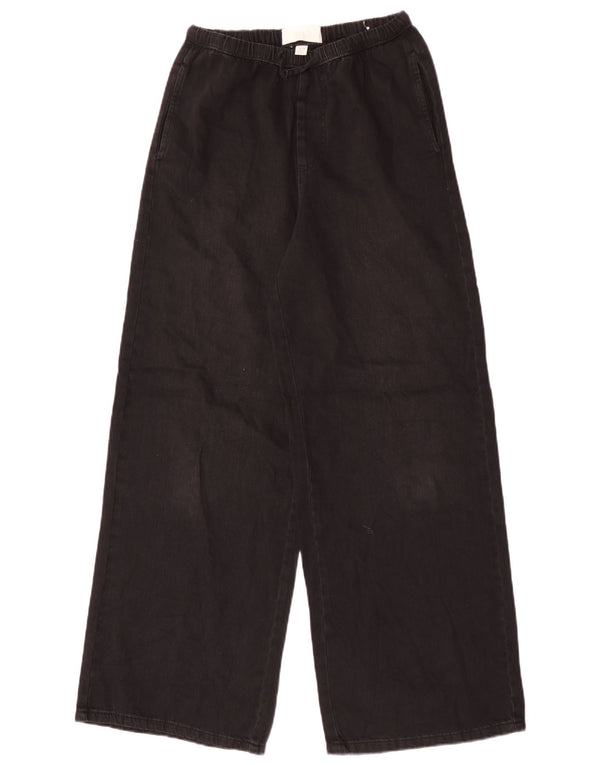 Blugi Fete Zara 13-14 Ani L28 L29 Negru Bumbac