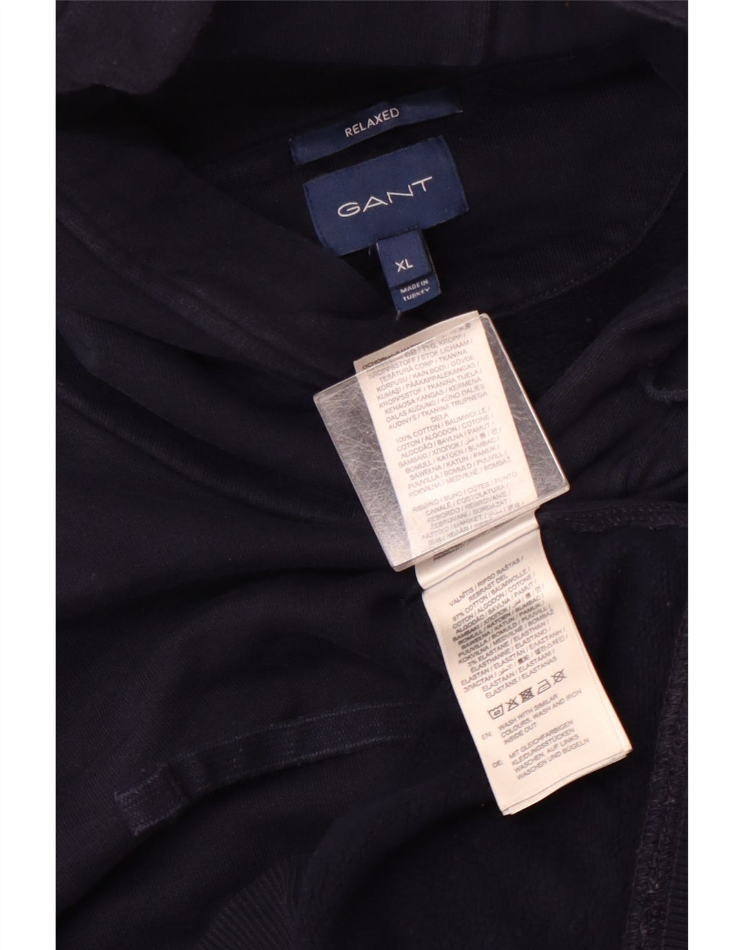 GANT Hanocă relaxată pentru bărbați, XL, bumbac bleumarin