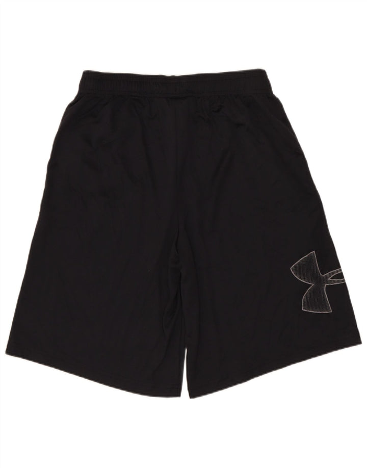 Pantaloni scurți sport pentru bărbați UNDER ARMOUR Heat Gear Graphic, poliester negru mic