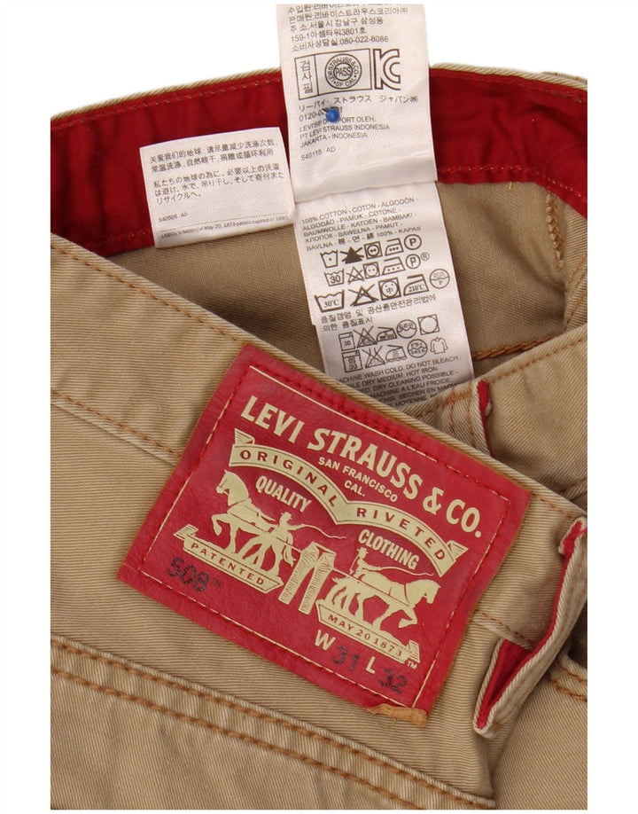 Levi's 508 Regular Tapered Jeans W31 L32 bumbac bej