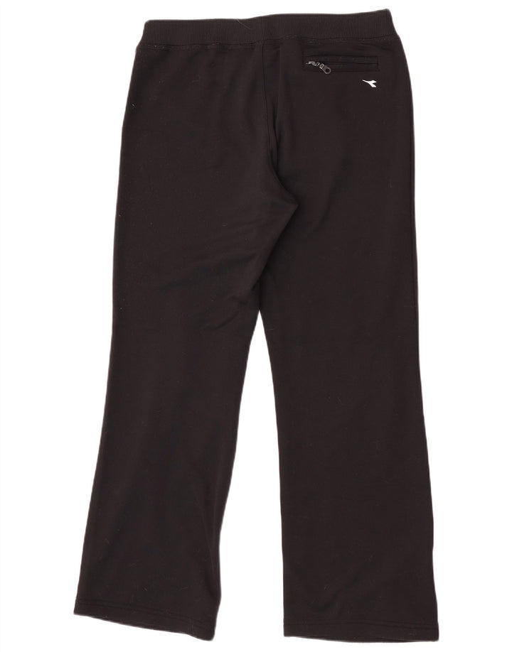 Pantaloni de trening Diadora pentru femei UK 14 Poliester mediu negru