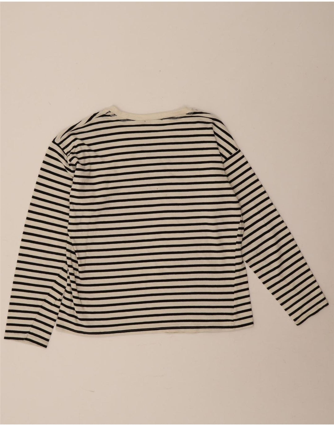 Top pentru femei Zara cu mânecă lungă UK 14 Medium Black Dunge