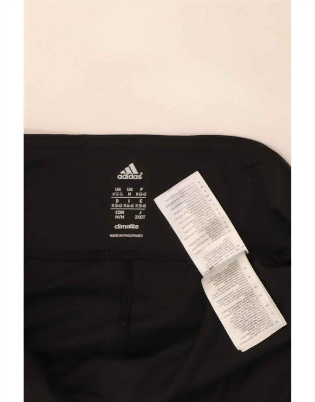 Leggings Climalite Adidas pentru femei UK 12/14 Poliester mediu negru