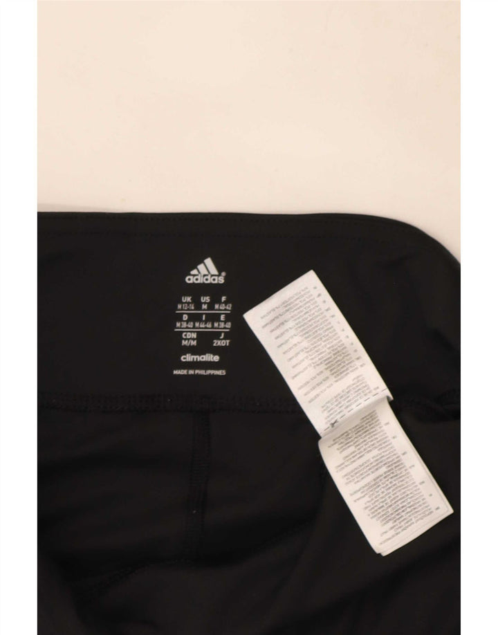 Leggings Climalite Adidas pentru femei UK 12/14 Poliester mediu negru