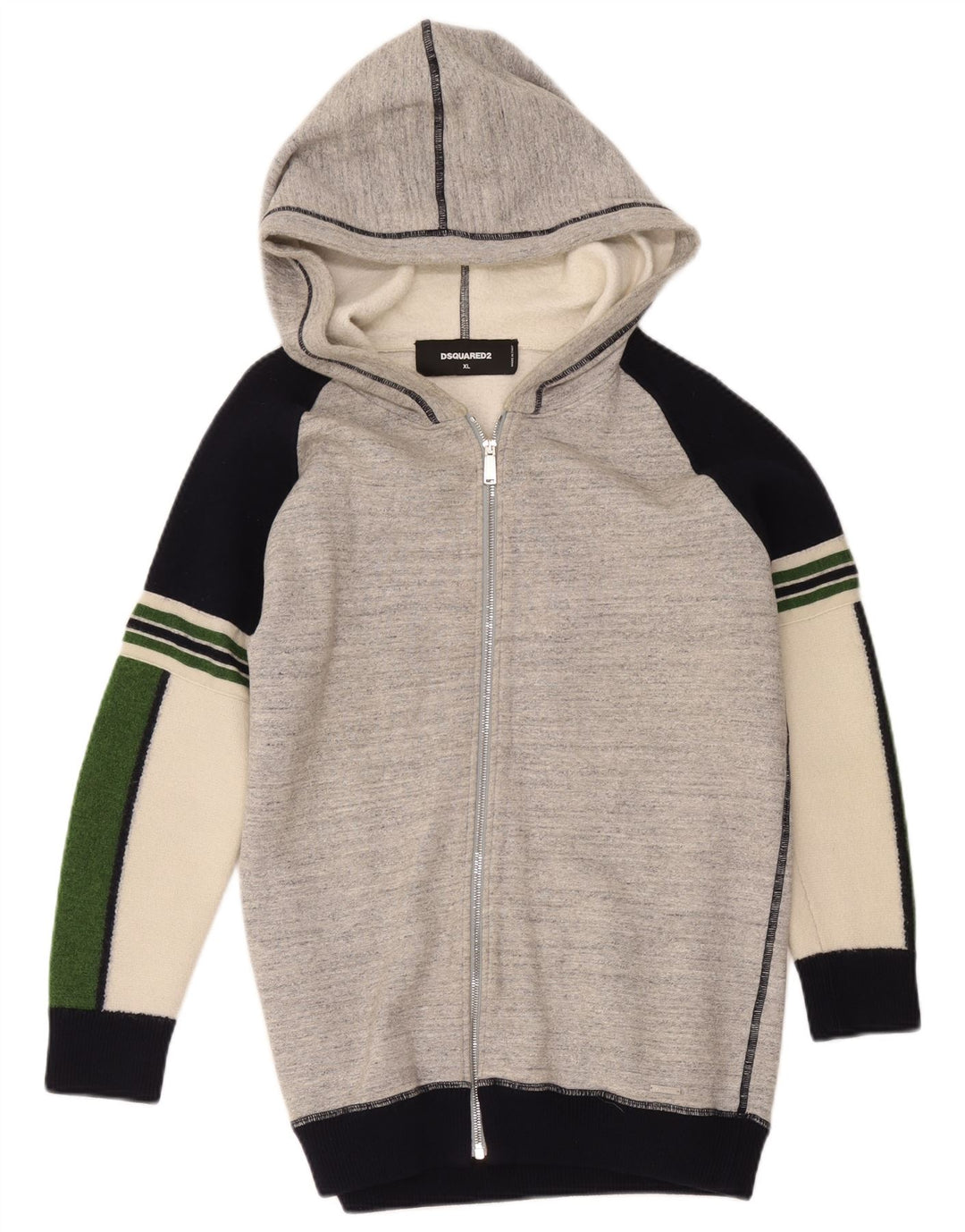 Dsquared2 Femei Marea Britanie 18 XL Gri Colorblock Bumbac