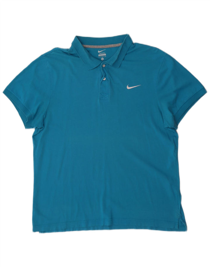 Tricou polo Nike pentru bărbați, mare, albastru