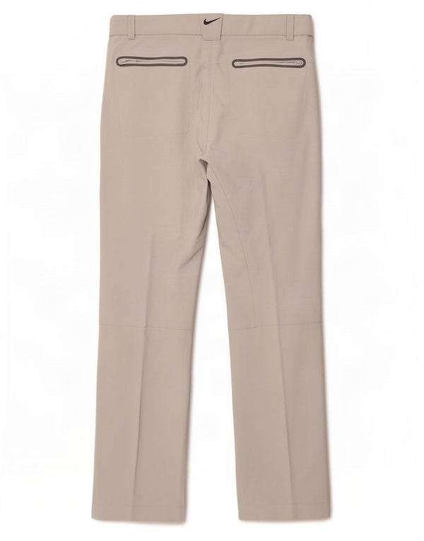 Pantaloni chino drepti Dri Fit Nike pentru bărbați W32 L30 poliester albastru