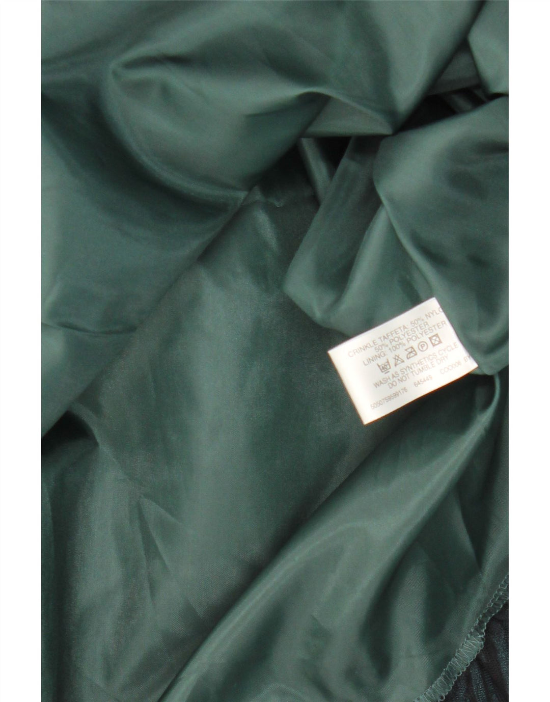 Rochie Bay pentru femei fără bretele UK 10, nailon verde mic