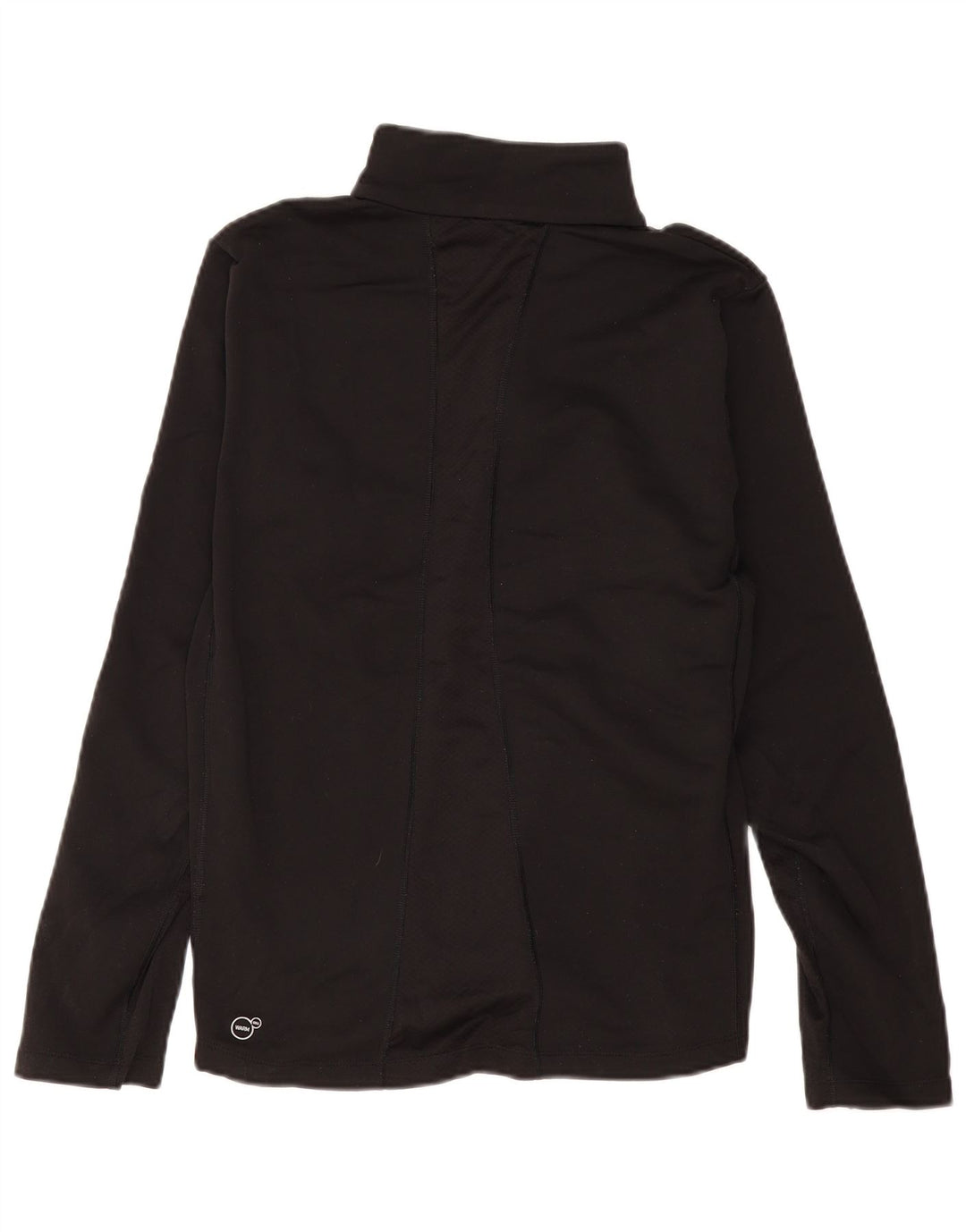 Top de trening Puma pentru femei, cu fermoar și gât, UK 14 Medium Black Colorblock