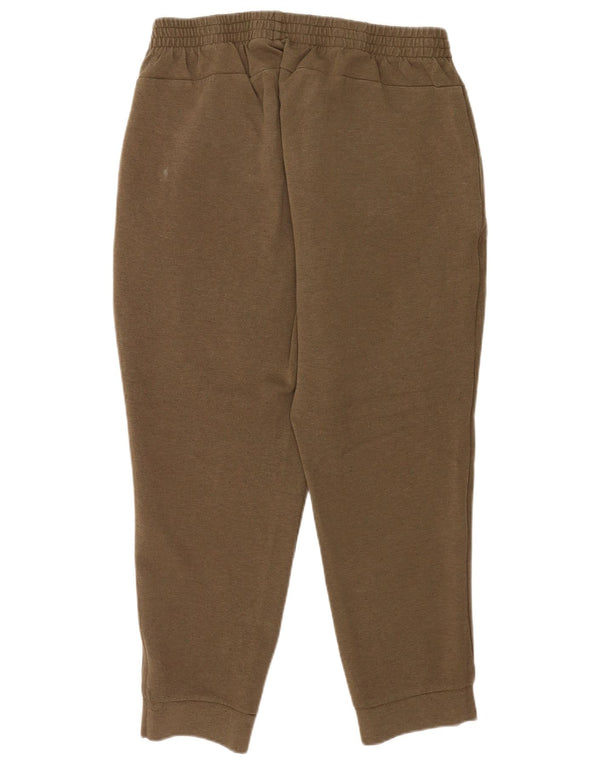 Pantaloni de trening pentru bărbați Adidas Pantaloni de jogging mari, bumbac, kaki