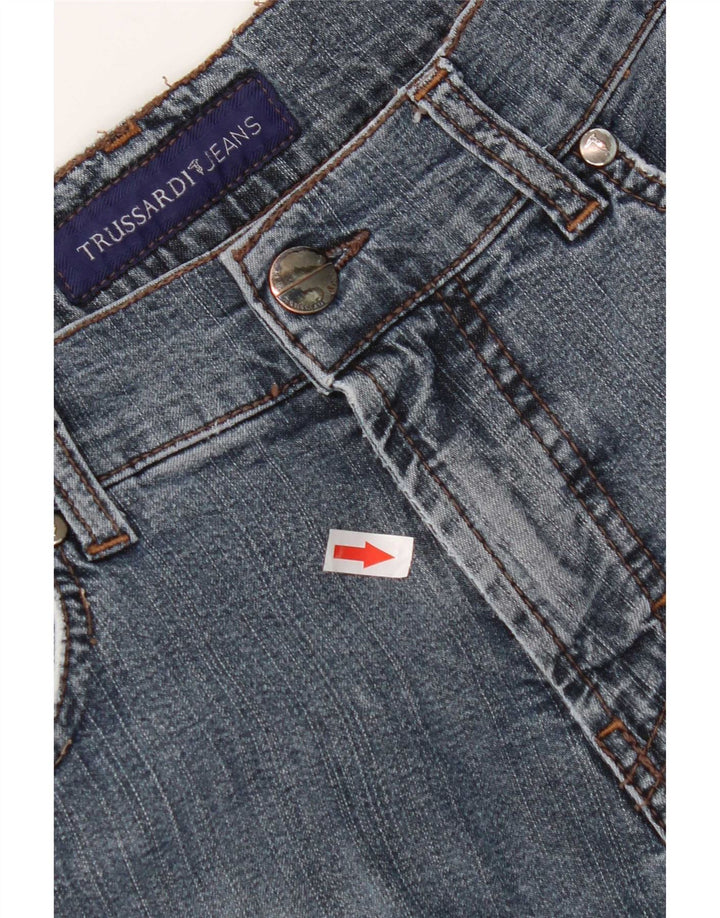 Trussardi Blugi drepti pentru bărbați W34 L32 Bumbac albastru