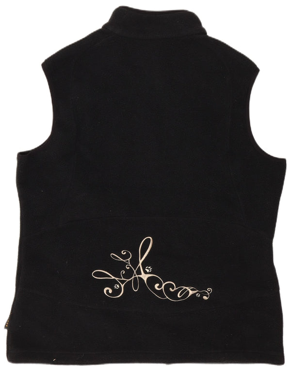 Gilet Jack Wolfskin pentru femei, UK 18/20 XL, poliester negru