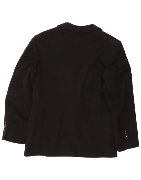 Jachetă vintage pentru bărbați cu 1 buton, UK 36, neagră