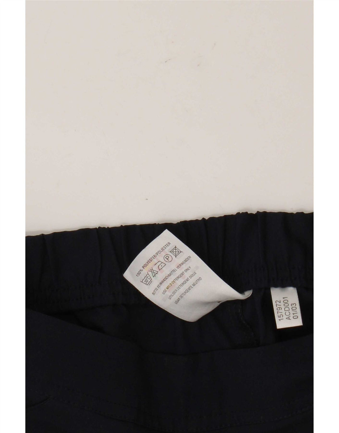 Pantaloni scurți sport Adidas pentru femei UK 8 Small Bleumarin Poliester
