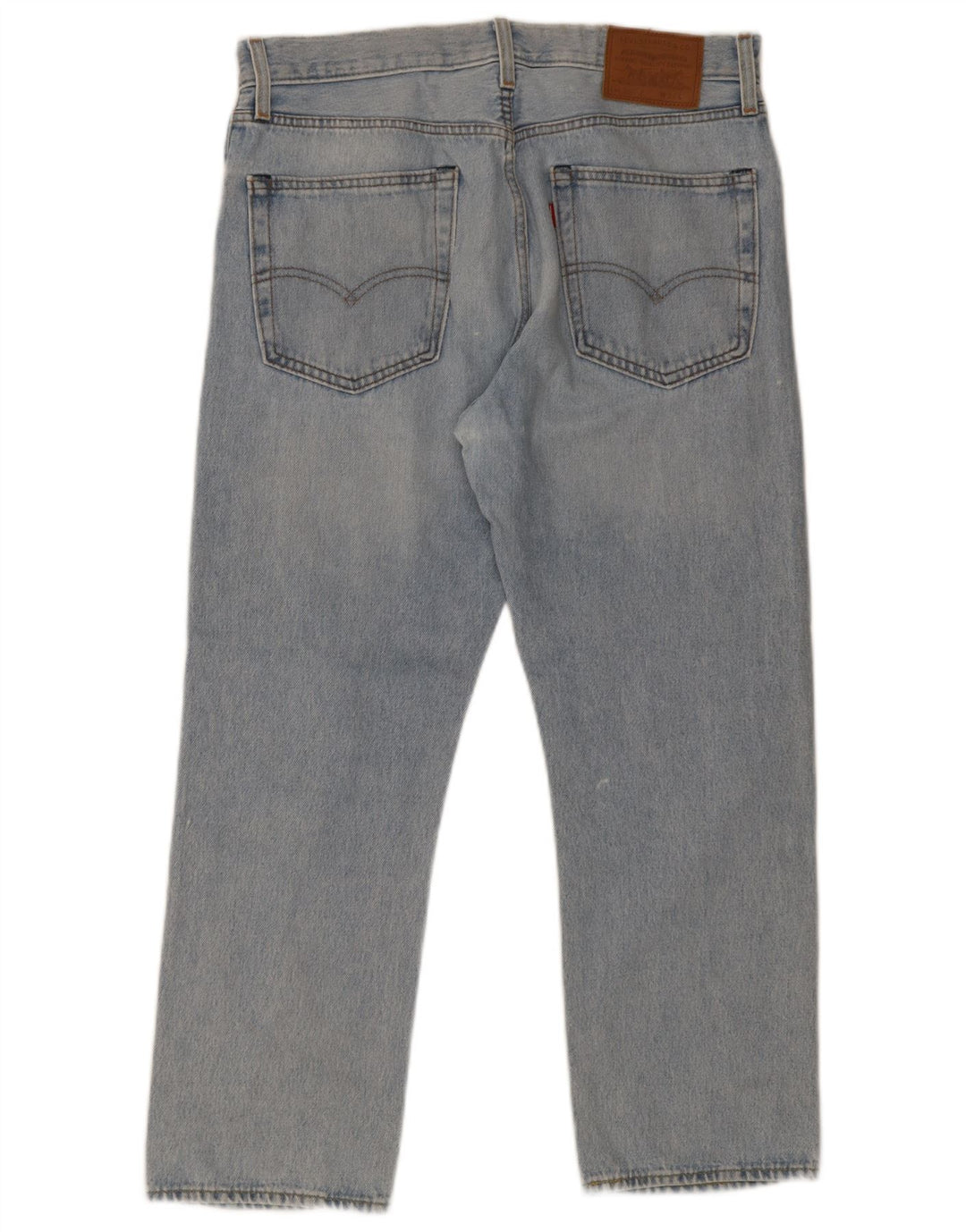 Blugi drepti pentru bărbați Levi's 551 W32 L28 Bumbac albastru