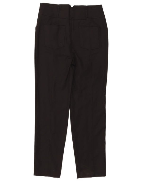 Pantaloni casual conici Boden pentru femei cu talie înaltă UK 10 Small W30 L28 Negru