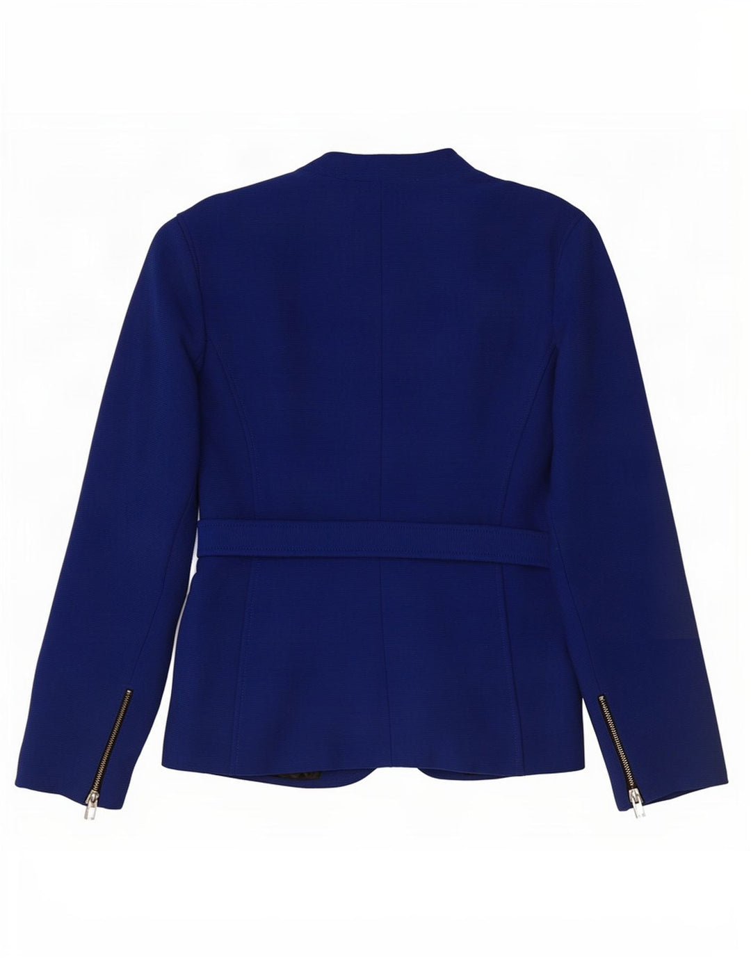 Blazer pentru femei Zara cu 1 nasture UK 16 mare, albastru, viscoza
